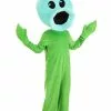 Fun Costumes Plants Vs Zombies Snow Pea Costume Jumpsuit For Toddlers -Disguise Store toddler plants vs zombies snow pea costume jumpsuit