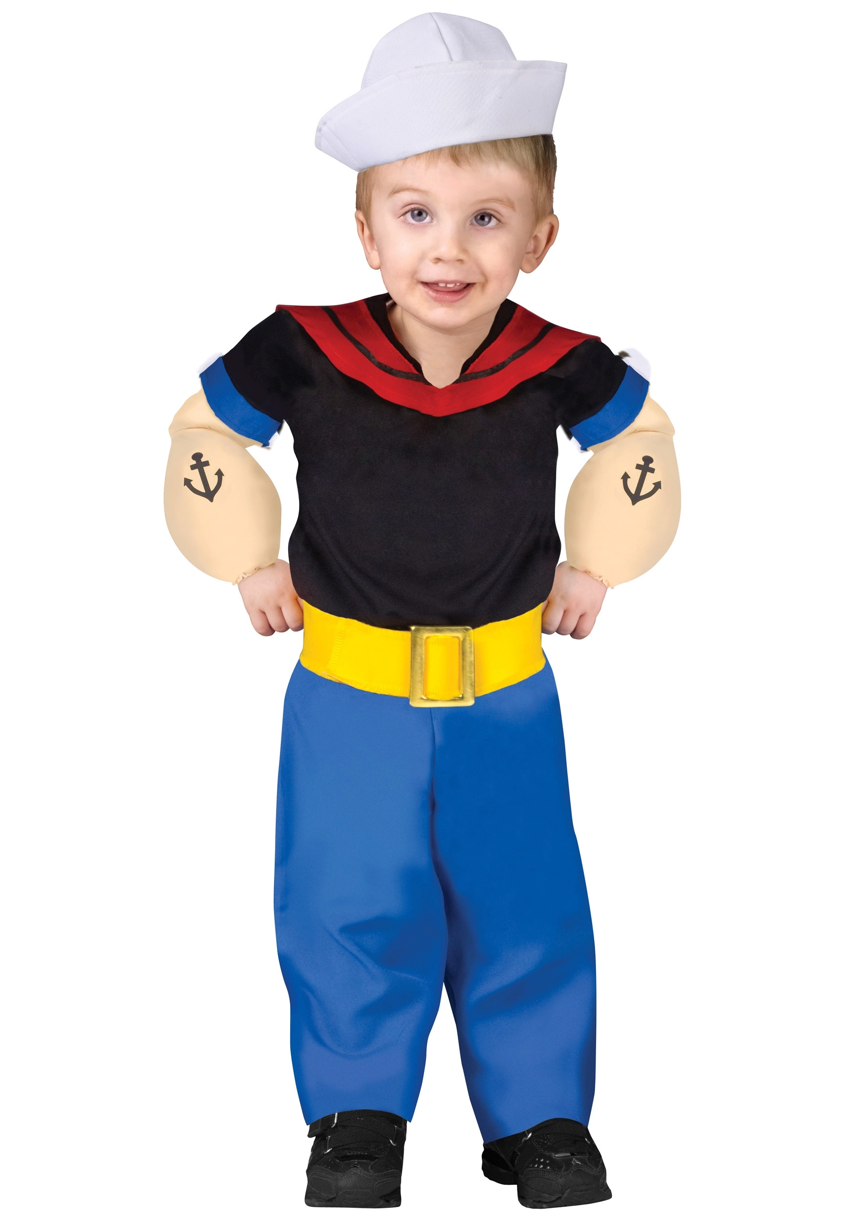 Fun World Popeye Costume For Toddlers 3 Fun World Popeye Costume For Toddlers