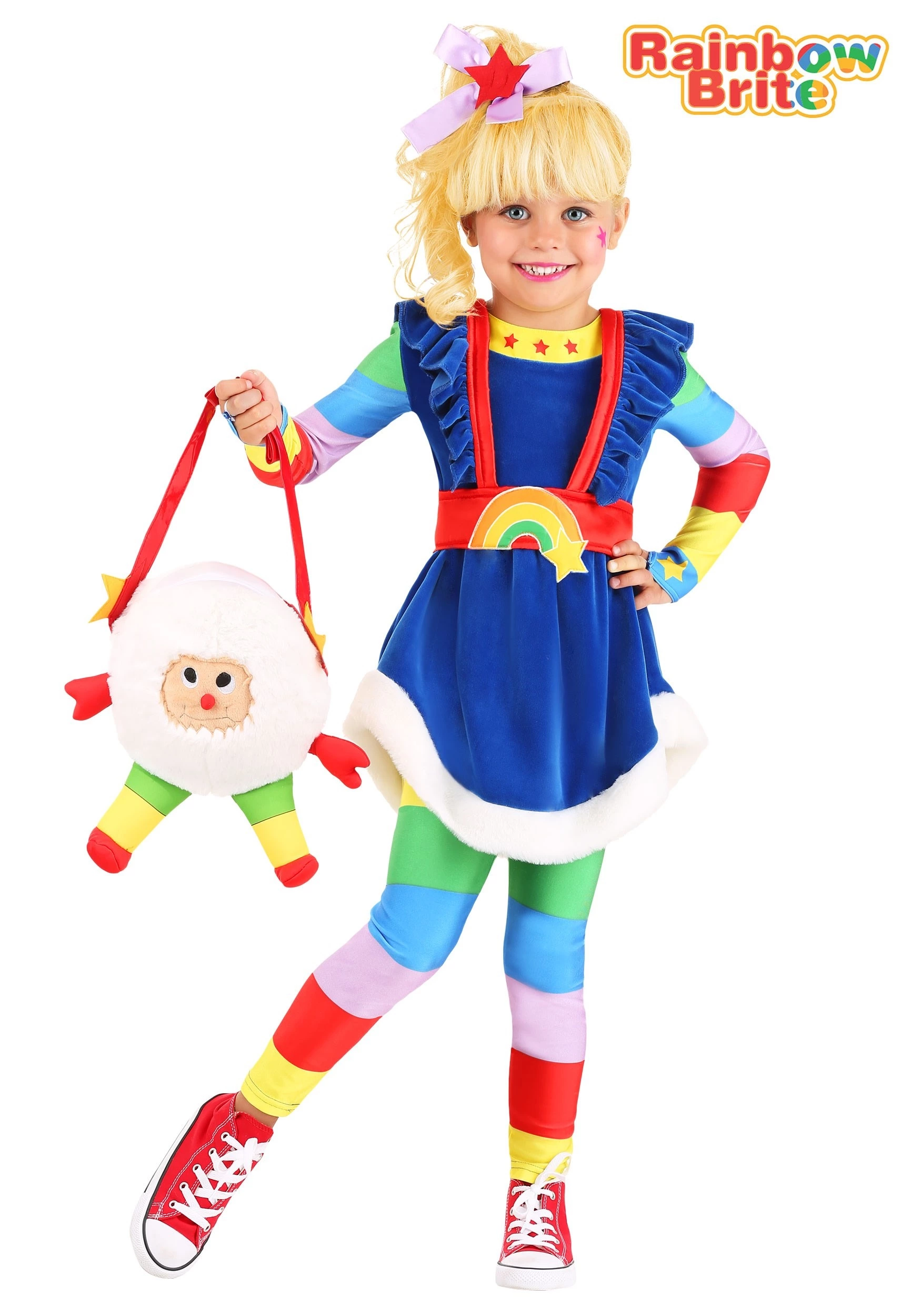 Fun Costumes Rainbow Brite Toddler Costume 3 Fun Costumes Rainbow Brite Toddler Costume