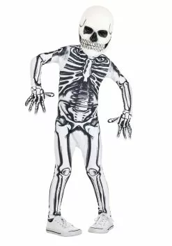 Fun Costumes White Skeleton Toddler Costume