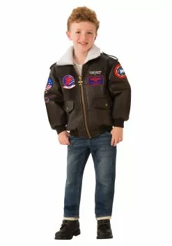 Rubies Costume Co. Inc Top Gun Kids Bomber Jacket Costume