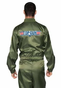 LEG AVENUE Top Gun Parachute Flight Suit Costume For Men -Disguise Store top gun mens parachute flight suit costume alt 1