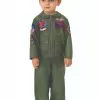 Rubies Costume Co. Inc Top Gun Romper Costume For Toddlers -Disguise Store top gun toddler romper