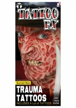 Tinsley Transfers Torched Tattoo Of A Burned Man