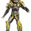 Disguise Transformers 5 Bumblebee Prestige Costume For Boys -Disguise Store transformers 5 boys bumblebee prestige costume