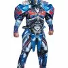 Disguise Transformers 5 Deluxe Optimus Prime Costume For Adults -Disguise Store transformers 5 deluxe optimus prime adult costume