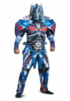 Disguise Transformers 5 Deluxe Optimus Prime Costume For Adults