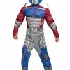 Disguise Transformers Kid's Muscle Optimus Prime Costume -Disguise Store transformers childs muscle optimus prime costume