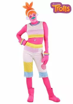 Fun Costumes Women's Trolls DJ Suki Costume -Disguise Store trolls womens dj suki costume alt 3