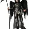 Fun World Girl's Angel Of Death Tween Costume 1 Fun World Girl's Angel Of Death Tween Costume -Disguise Store tween angel of death costume