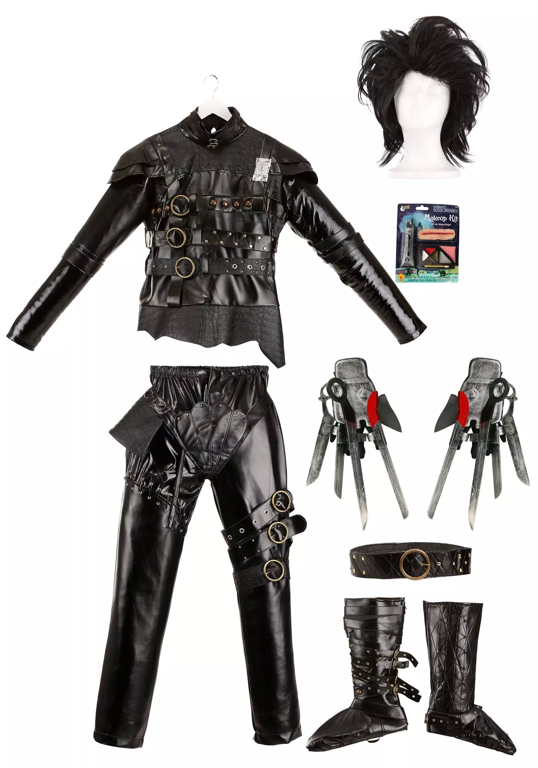 Rubies Costume Co. Inc Grand Heritage Edward Scissorhands Costume 4 Rubies Costume Co. Inc Grand Heritage Edward Scissorhands Costume - Image 2