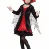 Fun World Vampire Web Costume For Girls -Disguise Store vampire girl child costume