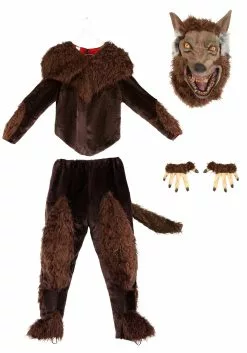 Morris Costumes Deluxe Adult Werewolf Costume -Disguise Store wild werewolf deluxe costume alt 6
