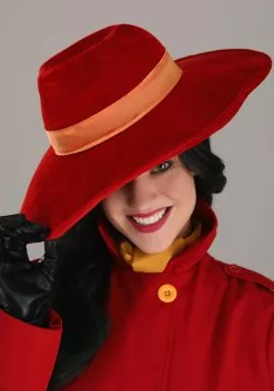 Fun Costumes Authentic Carmen Sandiego Costume For Women -Disguise Store womens authentic carmen sandiego costume alt 2