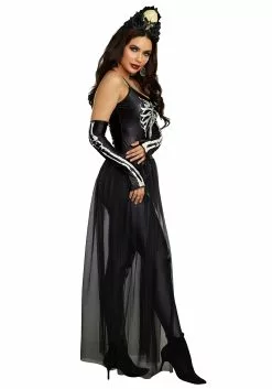 Dreamgirl Bare Bone Skeleton Babe Women's Costume -Disguise Store womens bare bone babe costume alt