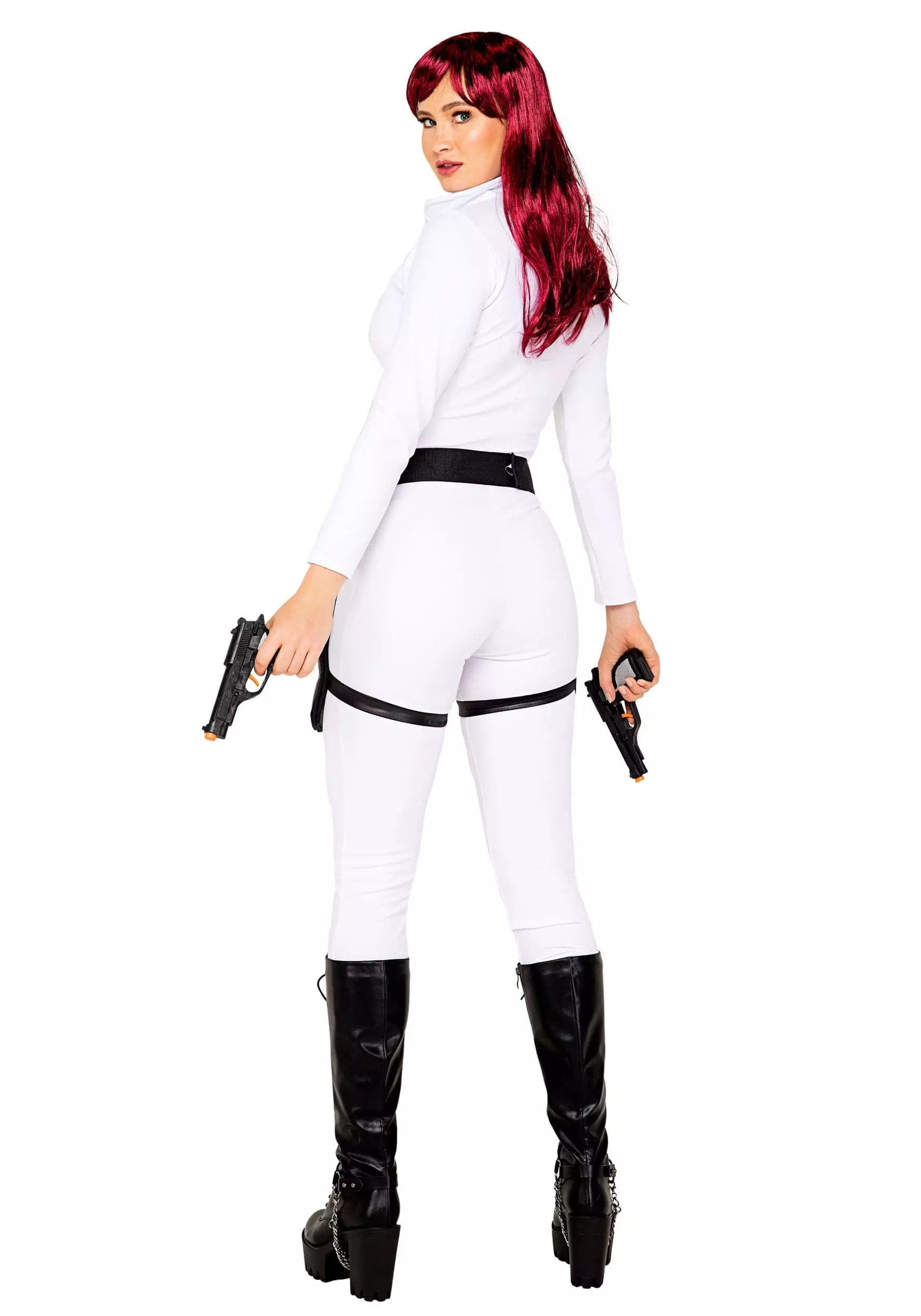 Roma Women's Black Ops Spy Costume 4 Roma Women's Black Ops Spy Costume - Image 2