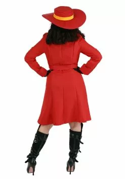 Fun Costumes Women's Carmen Sandiego Costume -Disguise Store womens carmen sandiego costume alt 2