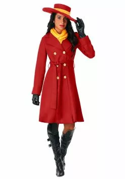 Fun Costumes Women's Carmen Sandiego Costume -Disguise Store womens carmen sandiego costume alt 5