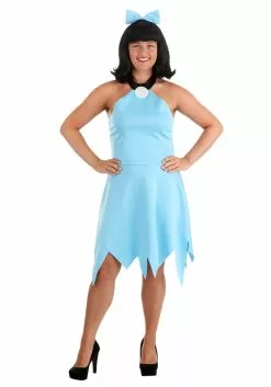 Jerry Leigh Classic Women's Betty Rubble Costume -Disguise Store womens classic betty rubble costume alt 4