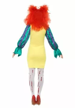 Smiffys Women's Classic Horror Clown Costume -Disguise Store womens classic horror clown costume alt 2