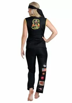 Fun Costumes Cobra Kai Costume For Women -Disguise Store womens cobra kai alt 4
