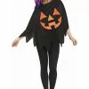 Fun World Women's Dark Jack O'Lantern Poncho 2 Fun World Women's Dark Jack O'Lantern Poncho -Disguise Store womens dark jackolantern poncho