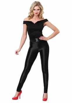 Fun Costumes Women's Deluxe Grease Bad Sandy Costume -Disguise Store womens deluxe grease bad sandy costume alt 6