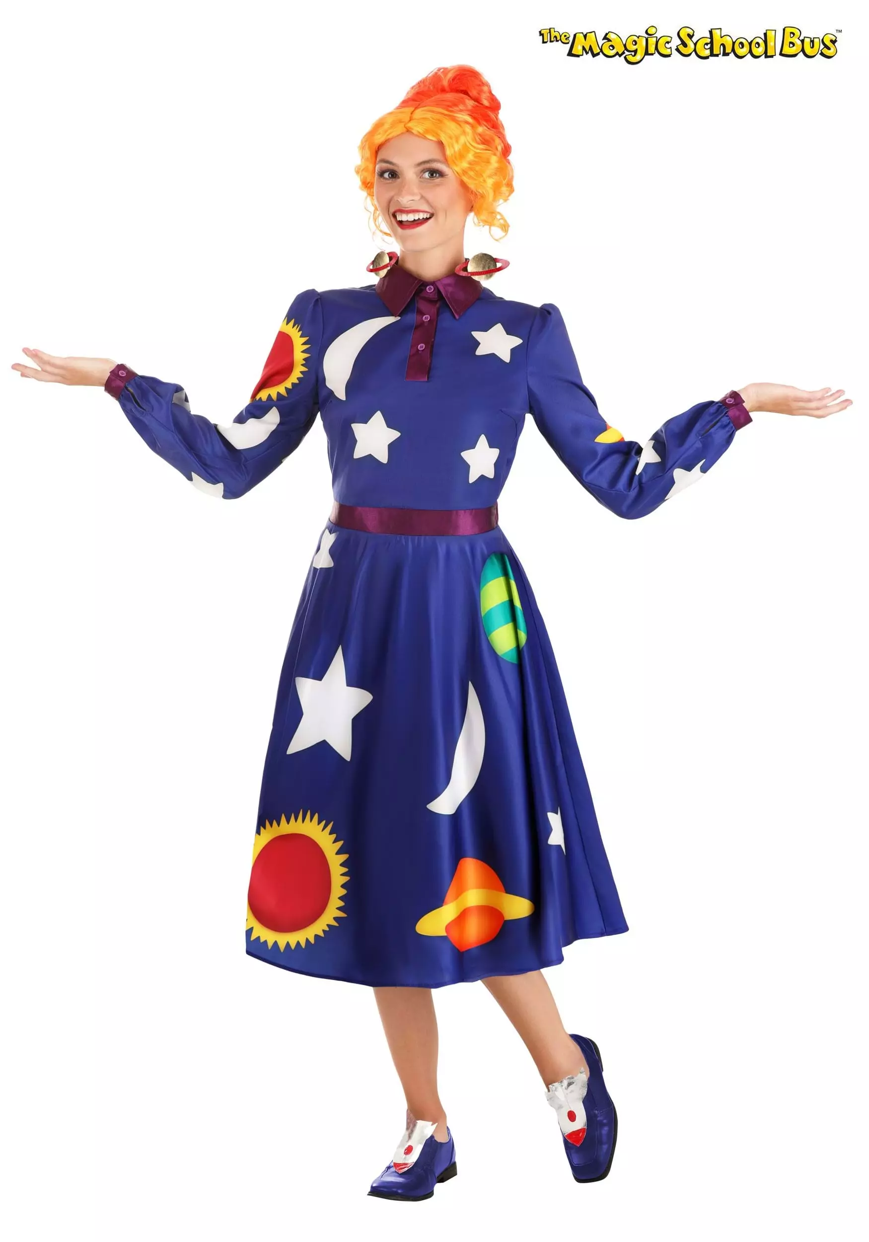 Fun Costumes Deluxe Women's Ms. Frizzle Costume 3 Fun Costumes Deluxe Women's Ms. Frizzle Costume