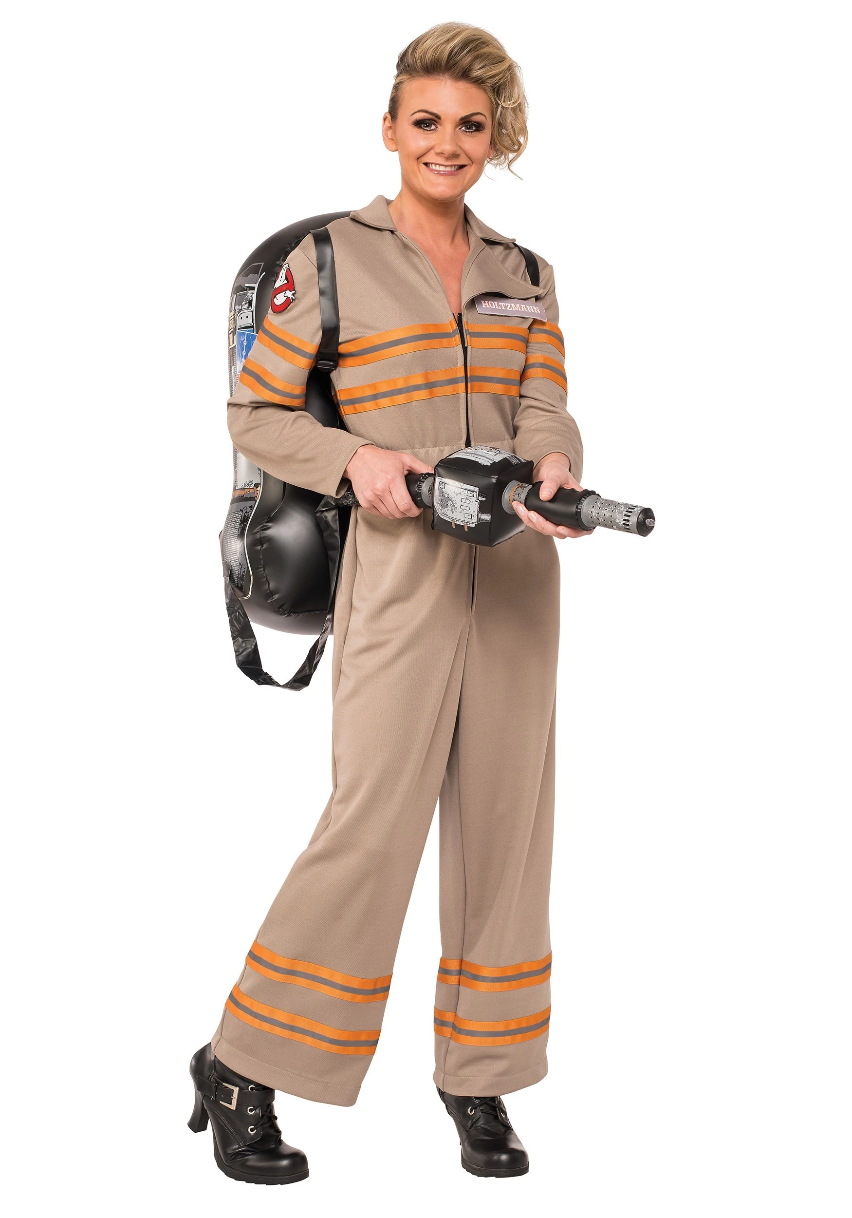 Rubies Costume Co. Inc Women's Deluxe Plus Size Ghostbusters Movie Costume 3 Rubies Costume Co. Inc Women's Deluxe Plus Size Ghostbusters Movie Costume