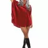 Dreamgirl Red Devil Poncho For Women -Disguise Store womens devil poncho