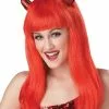 Seasons (HK) Ltd. Devil Wig For Women 1 Seasons (HK) Ltd. Devil Wig For Women -Disguise Store womens devil wig
