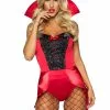 LEG AVENUE Women's Devilish Darling Costume 1 LEG AVENUE Women's Devilish Darling Costume -Disguise Store womens devilish darling costume