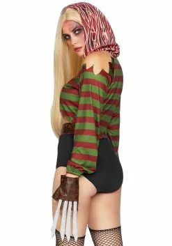 LEG AVENUE Women's Dream Killer Costume -Disguise Store womens dream killer costume alt 3
