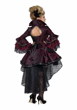 In Character Womens Elegant Victorian Vamp Costume -Disguise Store womens elegant victorian vamp costume alt1