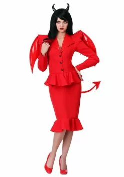 Fun Costumes Women's Fierce Devil Costume