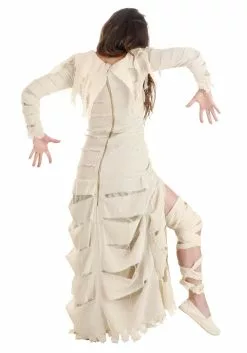 Partytime Costume & Lingerie (Yiwu) Factory Women's Full Length Mummy Costume -Disguise Store womens full length mummy alt 2