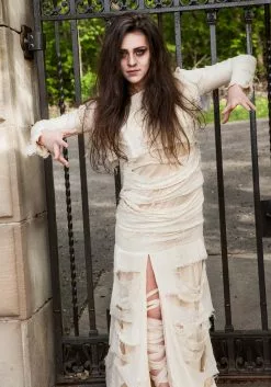 Partytime Costume & Lingerie (Yiwu) Factory Women's Full Length Mummy Costume -Disguise Store womens full length mummy alt 4