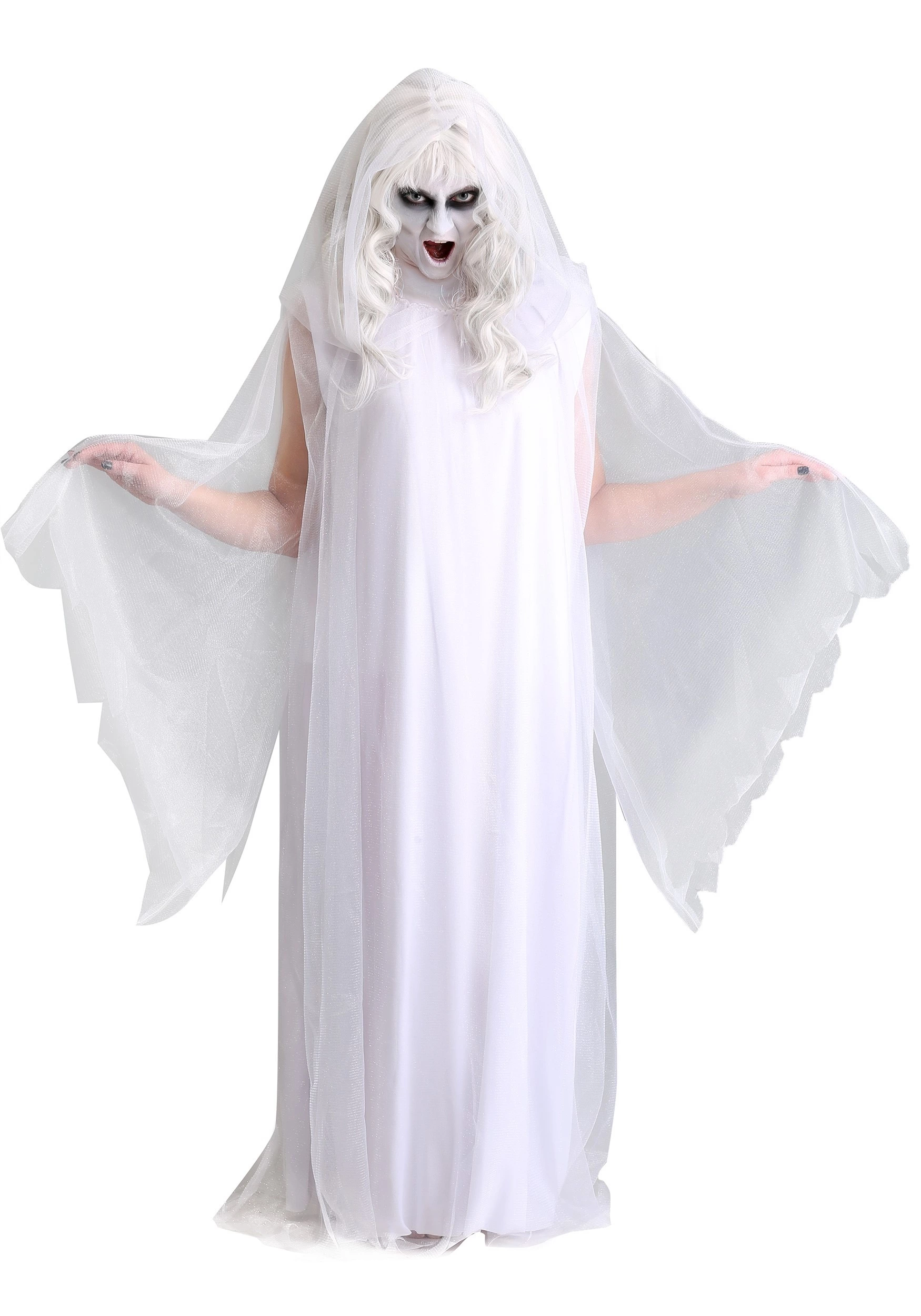 Boloparty Women's Haunting Ghost Costume 3 Boloparty Women's Haunting Ghost Costume