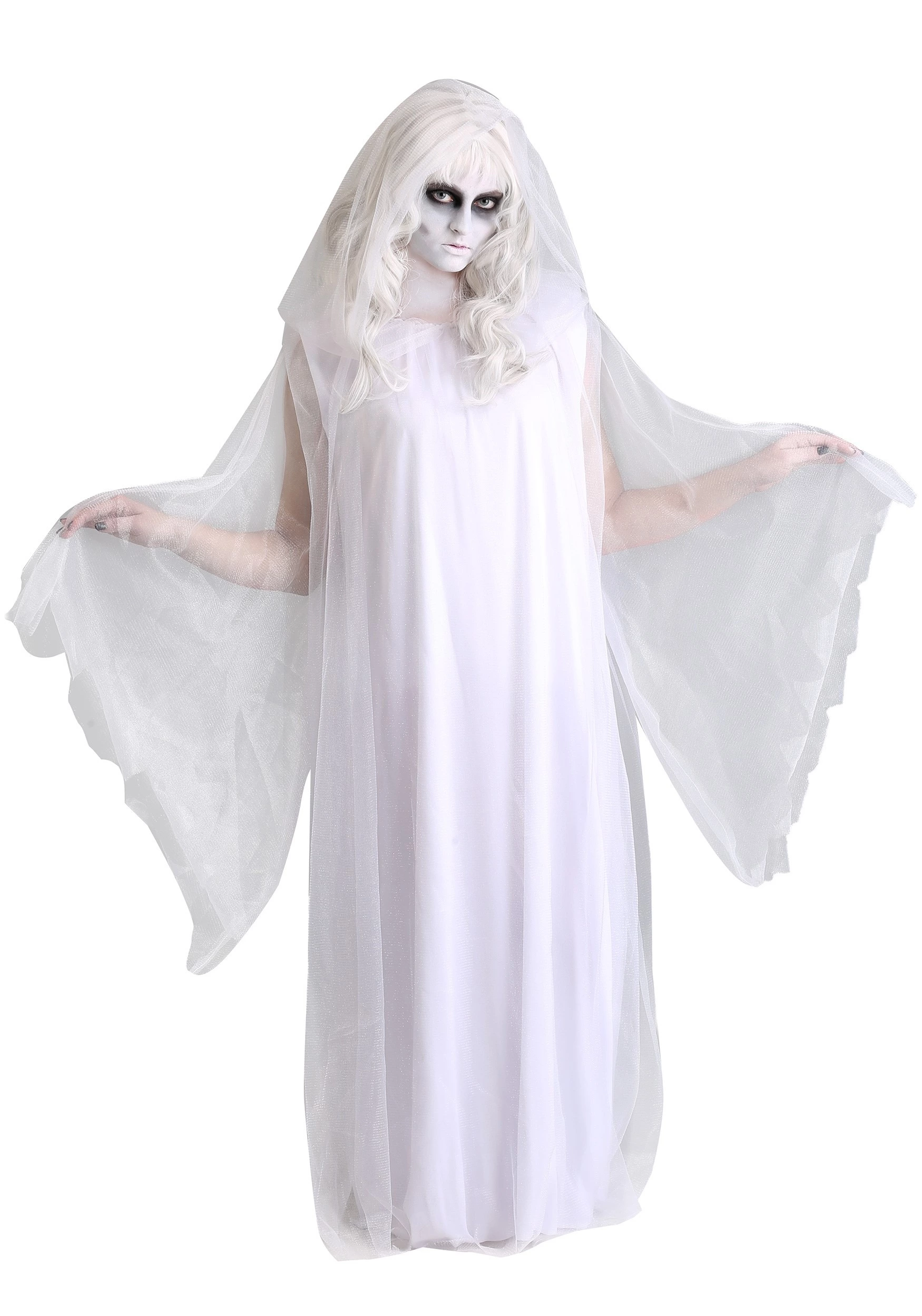 Boloparty Women's Haunting Ghost Costume 4 Boloparty Women's Haunting Ghost Costume - Image 2