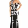 Armada High Fashion Skeleton Costume For Women -Disguise Store womens high fashion skeleton costume