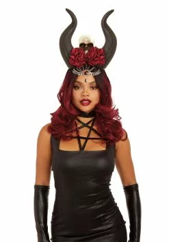 Dreamgirl Horn & Skull Women's Headpiece