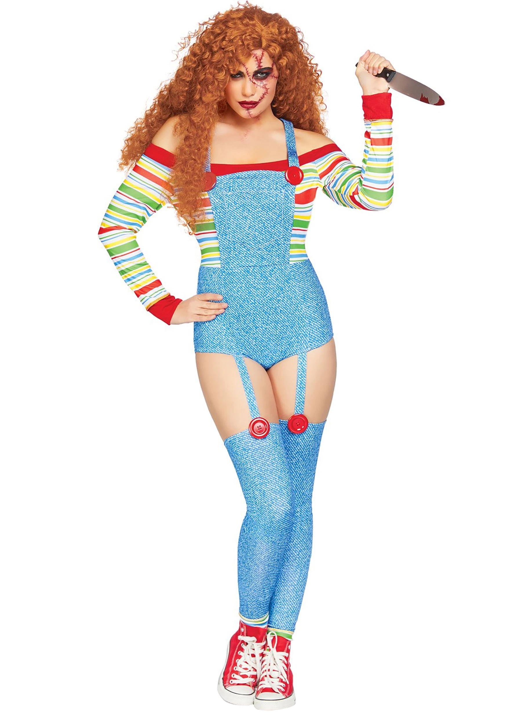LEG AVENUE Women's Killer Doll Costume 6 LEG AVENUE Women's Killer Doll Costume - Image 4