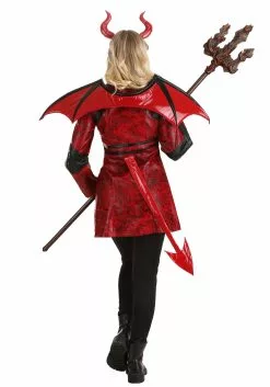 Fun Costumes Leather Devil Costume For Women -Disguise Store womens leather devil costume alt 1