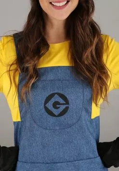 Jerry Leigh Minion Costume For Women -Disguise Store womens minion costume alt 2