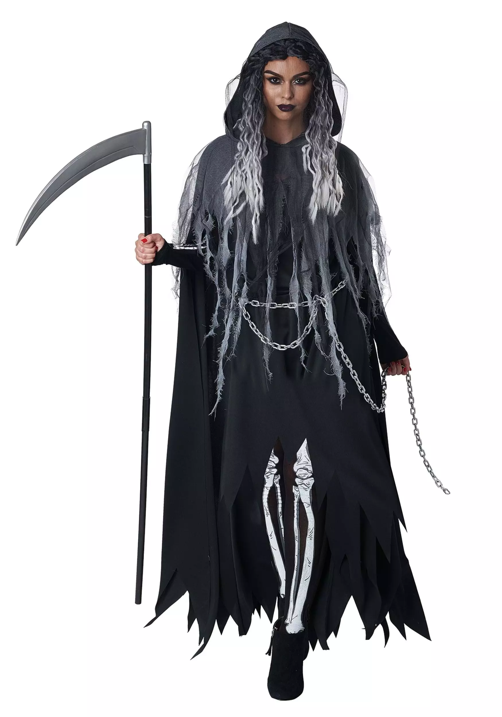 California Costume Collection Miss Reaper Costume For Women 3 California Costume Collection Miss Reaper Costume For Women