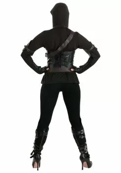 Fun Costumes Ninja Assassin Costume For Women -Disguise Store womens ninja assassin alt 2