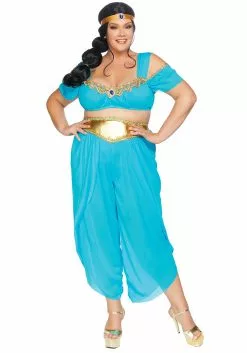 LEG AVENUE Women's Plus Size Sexy Desert Princess Costume