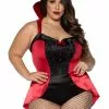 LEG AVENUE Women's Plus Size Devilish Darling Costume 2 LEG AVENUE Women's Plus Size Devilish Darling Costume -Disguise Store womens plus size devilish darling