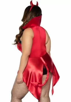 LEG AVENUE Women's Plus Size Devilish Darling Costume -Disguise Store womens plus size devilish darling alt 1