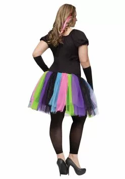 Fun World Women's Funky Punky Bones Plus Size Costume -Disguise Store womens plus size funky punk bones alt 1